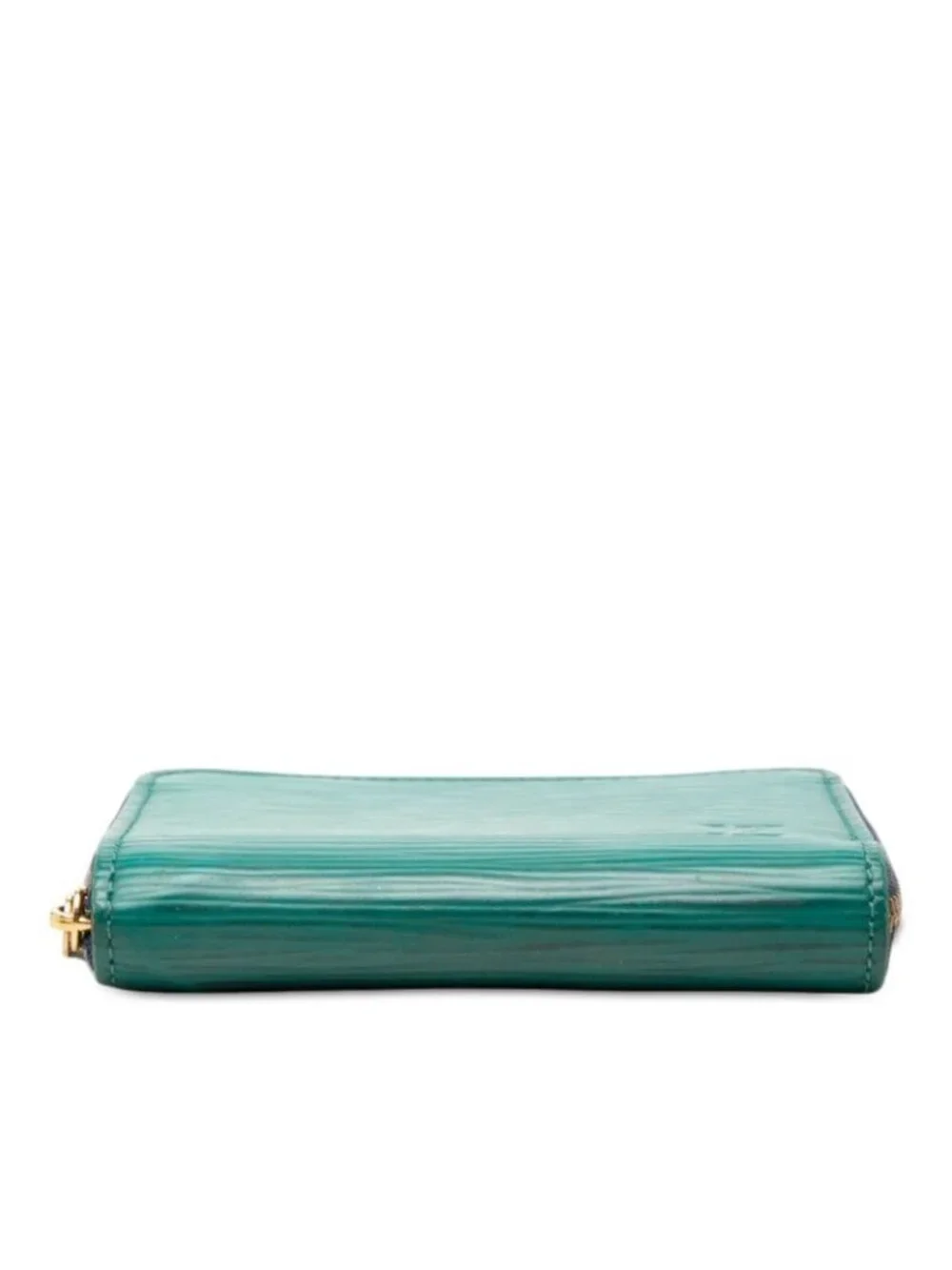 Louis Vuitton Epi Zippy Coin Purse Zip Around Emlord Green Leather